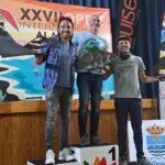 Podium CLASS 1: 1 Christian Pollet, 2 Marco Gröbner GER, 3 Damien Zahn SUI