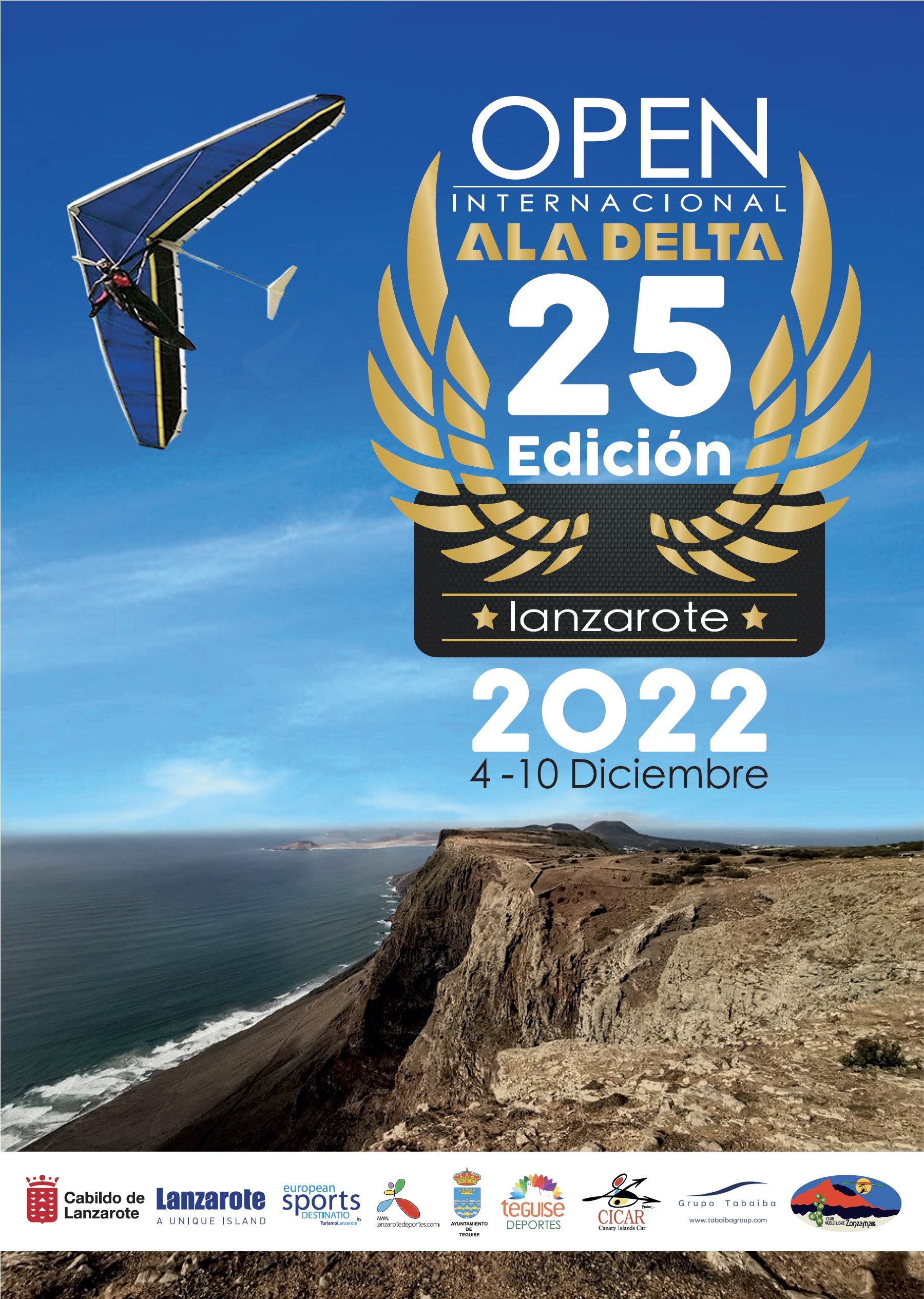 Cartel XXV Open Aña Delta Lanzarote